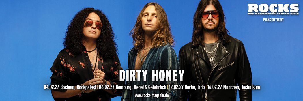 Präsentations-Slider der Dirty Honey-Tour 2027.