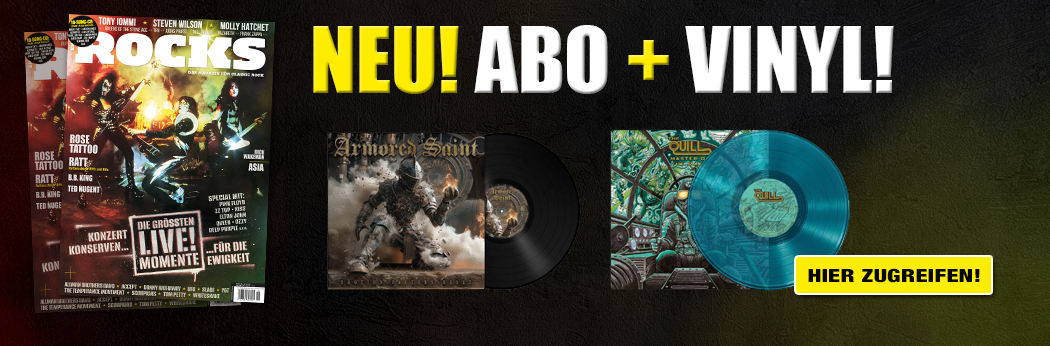 Rocks im Abo Armored Saint/The Quill (06/2026, gelbe Ecke)