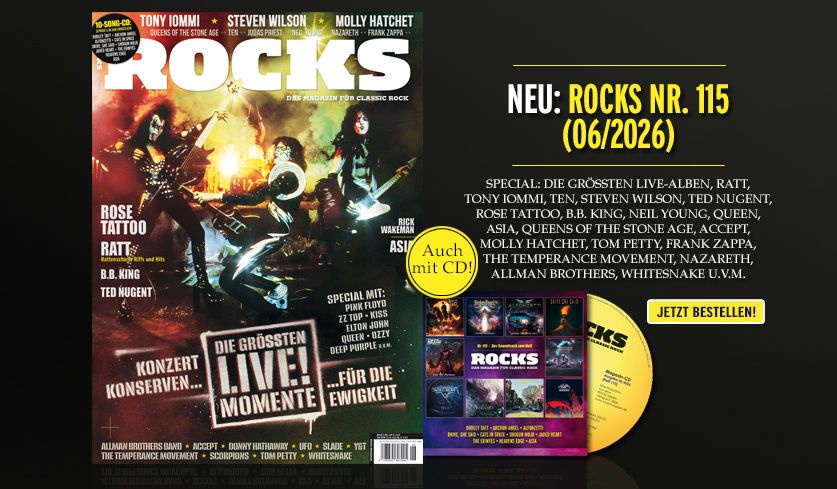 Cover von ROCKS Nr. 115 (06/2026).