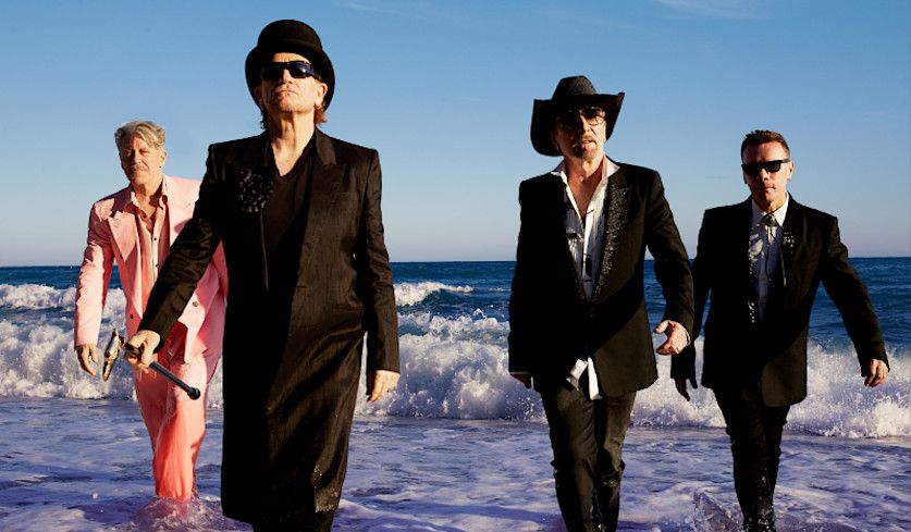 Bandfoto von U2 aus dem Jahr 2026 von Vivianne Sassen (bereitgestellt von Universal Music).