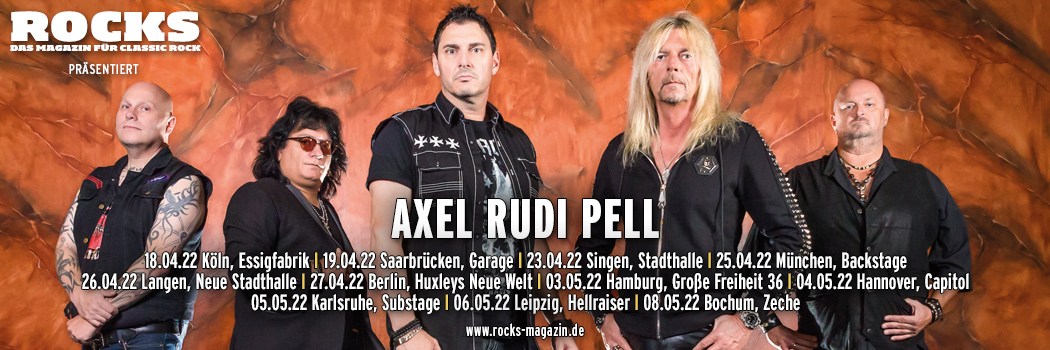 Präsentations-Slider der Axel Rudi Pell-Tour 2022.