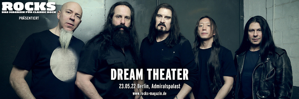Präsentations-Slider der Dream Theater-Tour 2022.