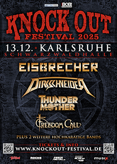Festivalposter des Knock Out 2025.