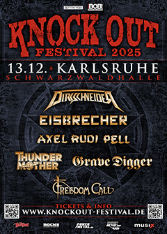 Festivalposter des Knock Out 2025.