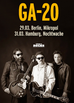 Tourposter der GA-20-Tour 2026.