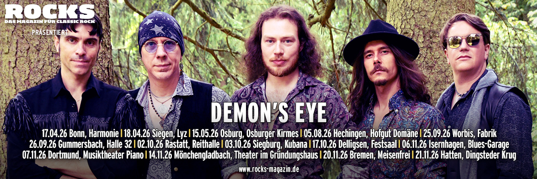 Präsentations-Slider der Demon's Eye-Tour 2026.
