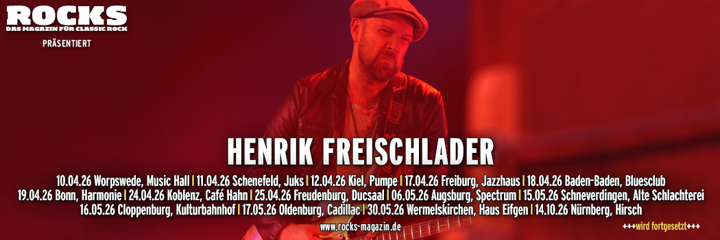 Präsentations-Slider der Henrik Freischlader-Tour 2026.