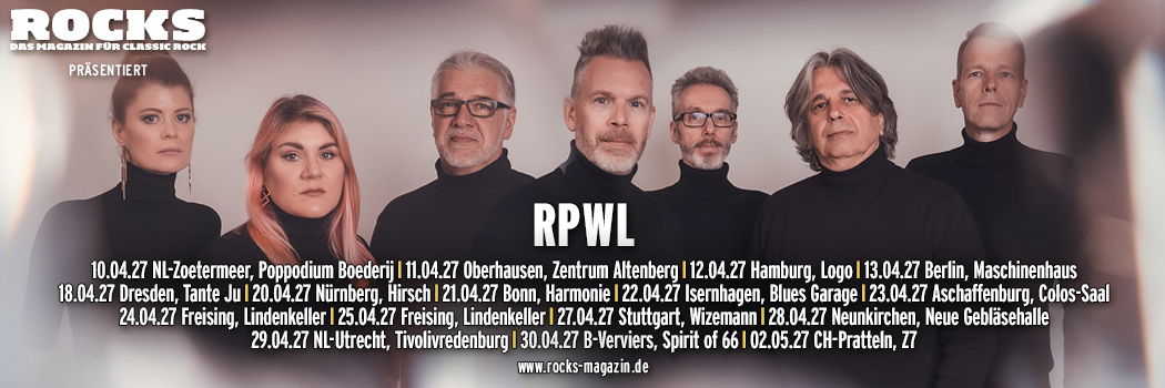 Präsentations-Slider der RPWL-Tour 2027.