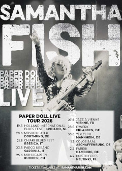 Tourposter der Samantha Fish-Tour 2027.