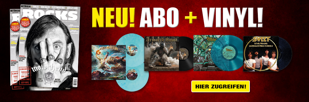 Rocks im Abo mit Vinyl (02/2026, rot)