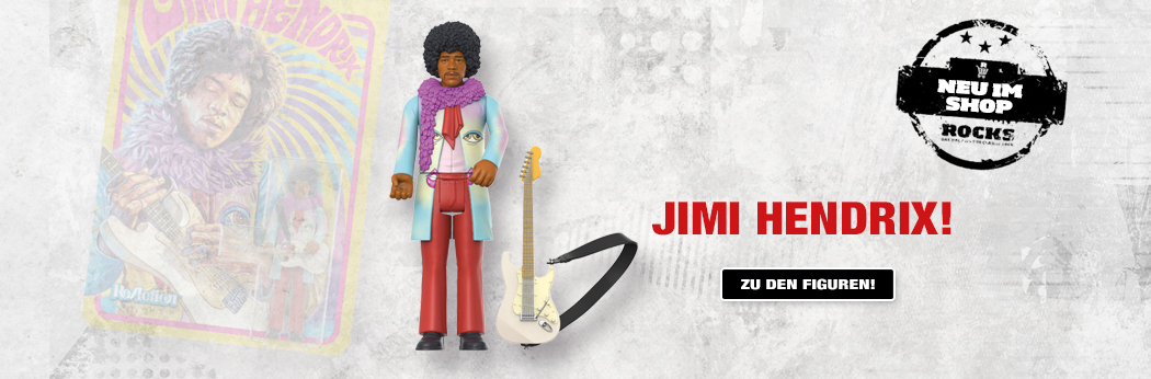 Jimi Hendrix (weiß)