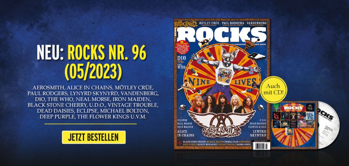  ROCKS Heft 96 (05/2023) mit CD (blau)