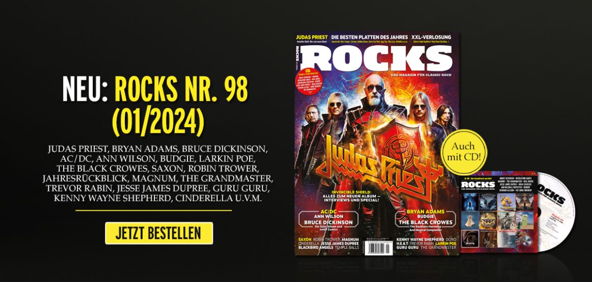  ROCKS Heft 98 (01/2024) mit CD (schwarz)