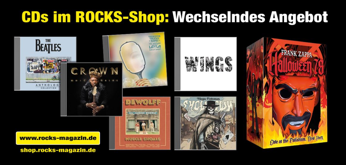 CDs im ROCKS-Shop wechselndes Angebot