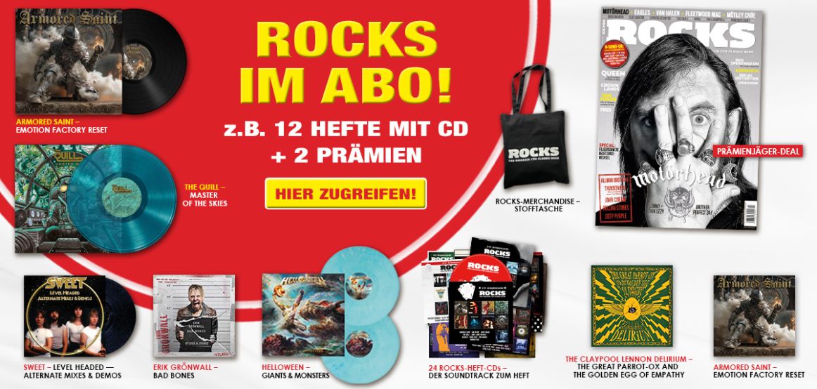 ROCKS im Abo 03/2026 (rot)
