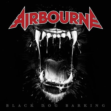 Cover des Airbourne-Albums "Black Dog Barking".