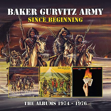 Cover der Baker Gurvitz Army-Box "Since Beginning-The Albums 1974-1976".