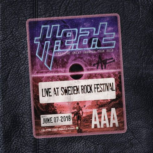 Cover des H.E.A.T.-Albums "Live At Sweden Rock Festival".