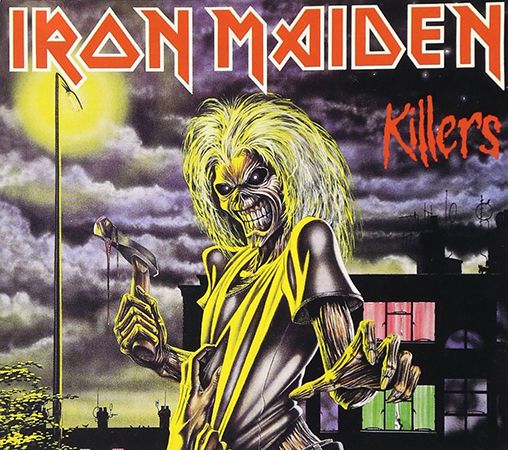 Cover des Iron Maiden-Albums "Killers".