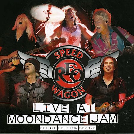 Cover des REO Speedwagon-Albums "Live At Moondance Jam".