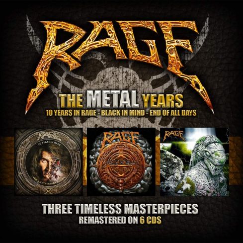 Cover des Rage-Boxsets "The Metal Years".