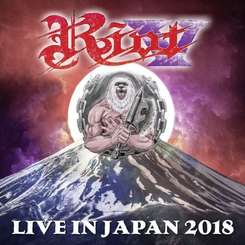 Cover des Riot V-Albums "Live In Japan 2018".