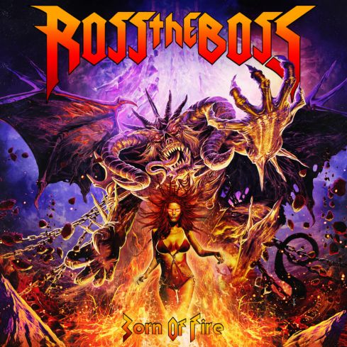 Cover des Ross The Boss-Albums "Born Of Fire".