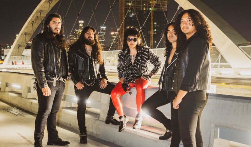 BAndfoto von Saber aus dem Jahr 2025 von Hugo Juarez (bereitgestellt von ROAR).