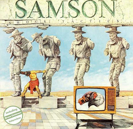 Cover des Samson-Albums "Shock Tactics".