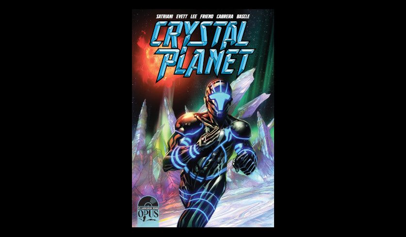 Cover des Joe Satriani-Comics "Crystal Planet".