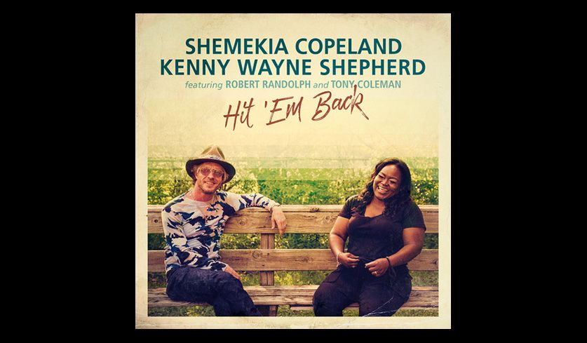 Cover der Shemekia Copeland und Kenny Wayne Shepherd-Single "Hit Em Back".