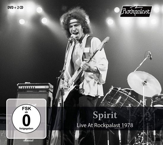 Cover der Spirit-DVD "Live At Rockpalast 1978".