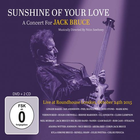 Cover des Albums "Sunshine Of Your Love-A Concert For Jack Bruce".