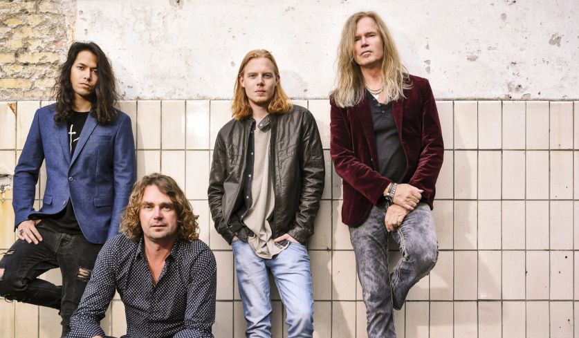 Bandfoto von Vandenberg's MoonKings aus dem Jahr 2017.