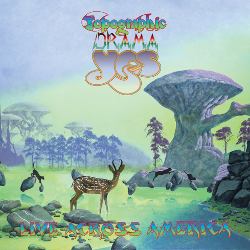 Cover des Yes-Albums "Topographic Drama".
