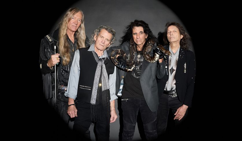 Foto der Alice Cooper Band aus dem Jahr 2025 von Jenny Risher (bereitgestellt von Kai Manke).