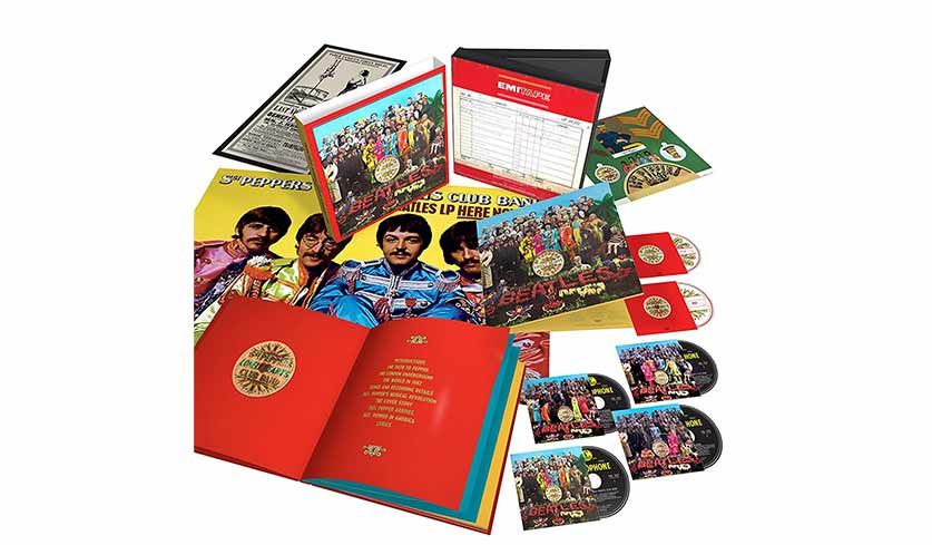 Anlässlich des 50. Jubiläums von Sgt. Pepper’s Lonely Hearts Club Band wird der Album-Klassiker als Remix am 26. Mai als Super Deluxe Edition neu aufgelegt.