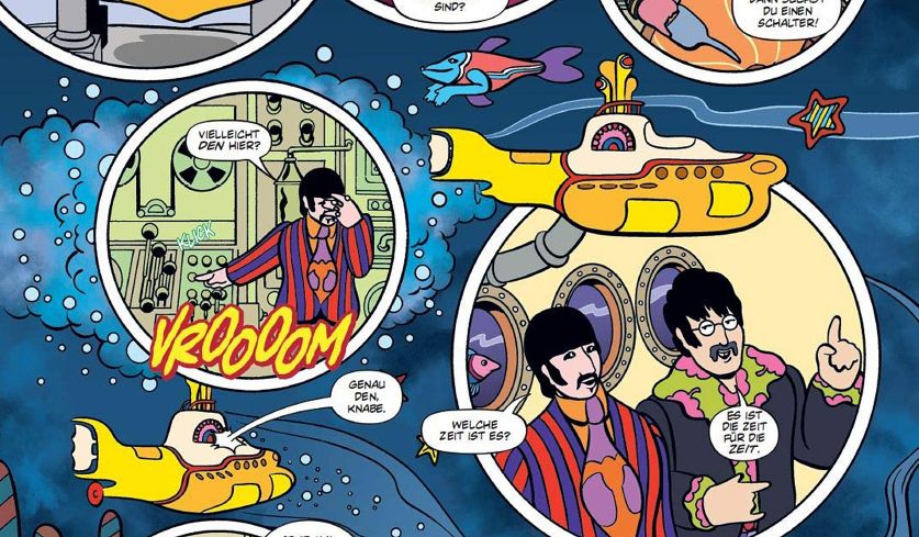 Abbildung aus dem Yellow Submarine-Comic