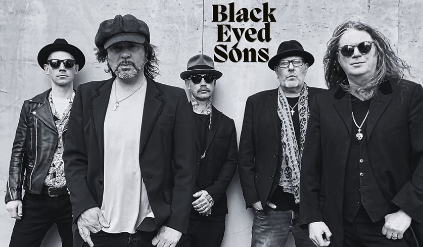 Bandfoto der Black Eyed Sons aus dem Jahr 2024 von Michelle Livings (bereitgestellt von Off Yer Rocka Recordings).