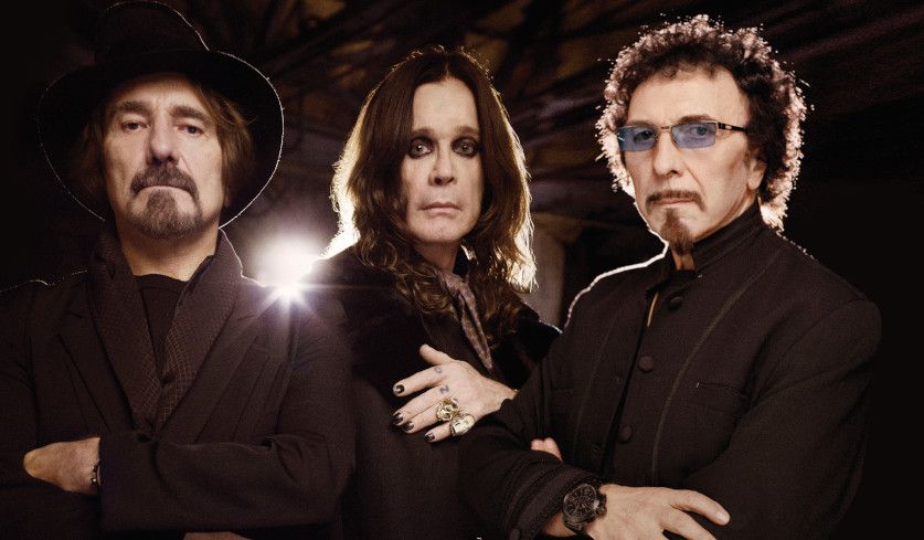 Bandfoto von Black Sabbath aus dem Jahr 2013 von Universal Music.