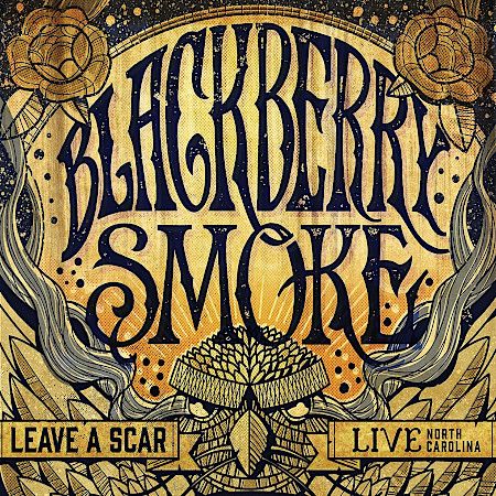 Cover des Blackberry Smoke-Albums "Leave A Scar-Live In North Carolina".