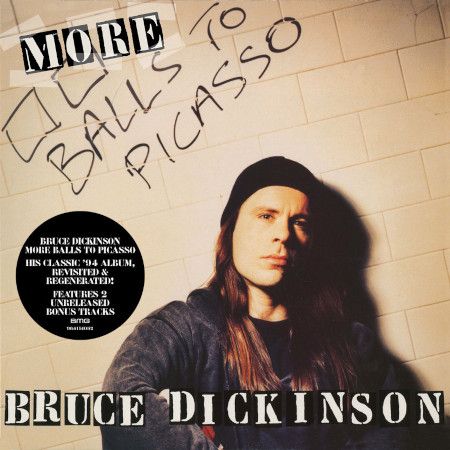 Cover des Bruce Dickinson-Albums "More Balls To Picasso".
