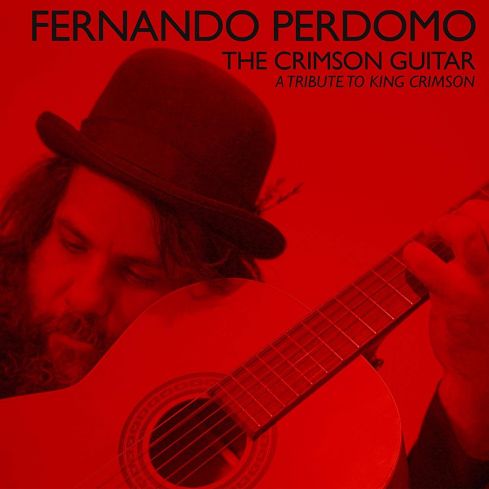 Cover des Fernando Perdomo-Albums "The Crimson Guitar".