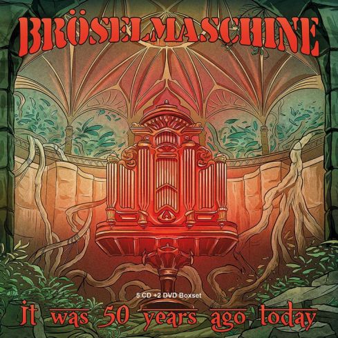 Cover des Bröselmaschine-Albums "It Was 50 Years Ago Today".