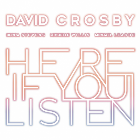 Cover des David Crosby-Albums "Here If You Listen".