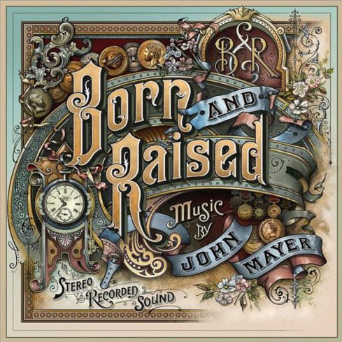 Cover des John Mayer-Albums "Born And Raised".