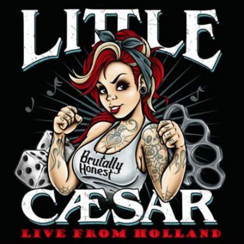 Cover des Little Caesar-Albums "Brutally Honest — Live From Holland".