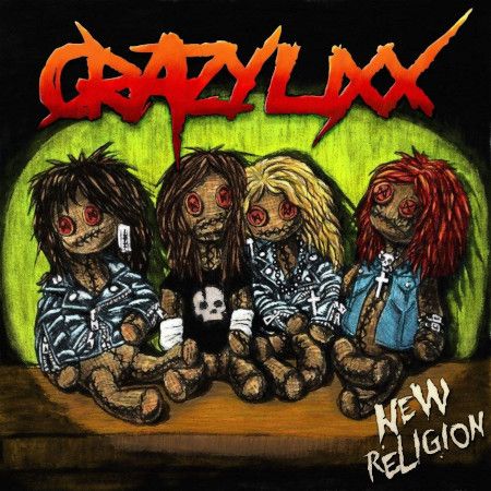 Cover des Crazy Lixx-Albums "New Religion".