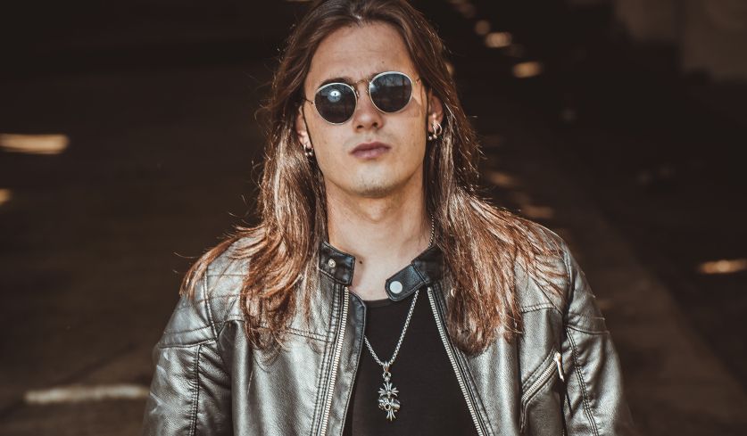 Foto von Dino Jelusic aus dem Jahr 2019 von Josip Markovic (bereitgestellt von Frontiers Records).