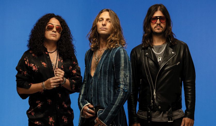 Bandfoto von Dirty Honey aus dem Jahr 2026 von Ross Halfin (bereitgestellt von Wizard Promotion).